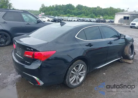 2019 Acura Tlx Tech Pkg from USA, damaged, VIN 19UUB3F47KA000244